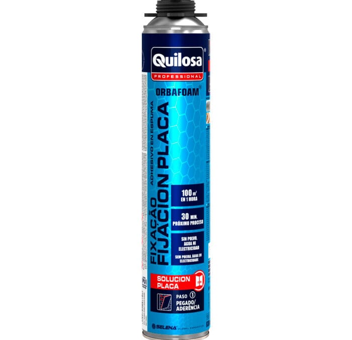 Adhesivo en espuma Orbafoam para fijación de placas en trasdosado directo13,99 € IVA INCLUIDO
