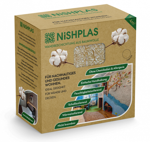 caja de lana para pared nishpas