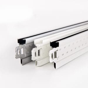 Modelos perfil fine line t-decor silver, blanco blanco, blanco negro