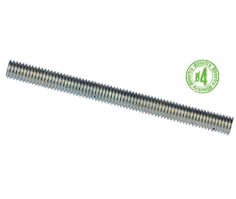 Varilla Roscada Galvanizada M4 – Ideal para Techos Desmontables0,69 € El precio original era: 0,69 €.0,51 €El precio actual es: 0,51 €. IVA INCLUIDO