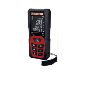 Medidor Láser M50 COLOTOOL – Alcance 50 m con estuche y pilas incluidas