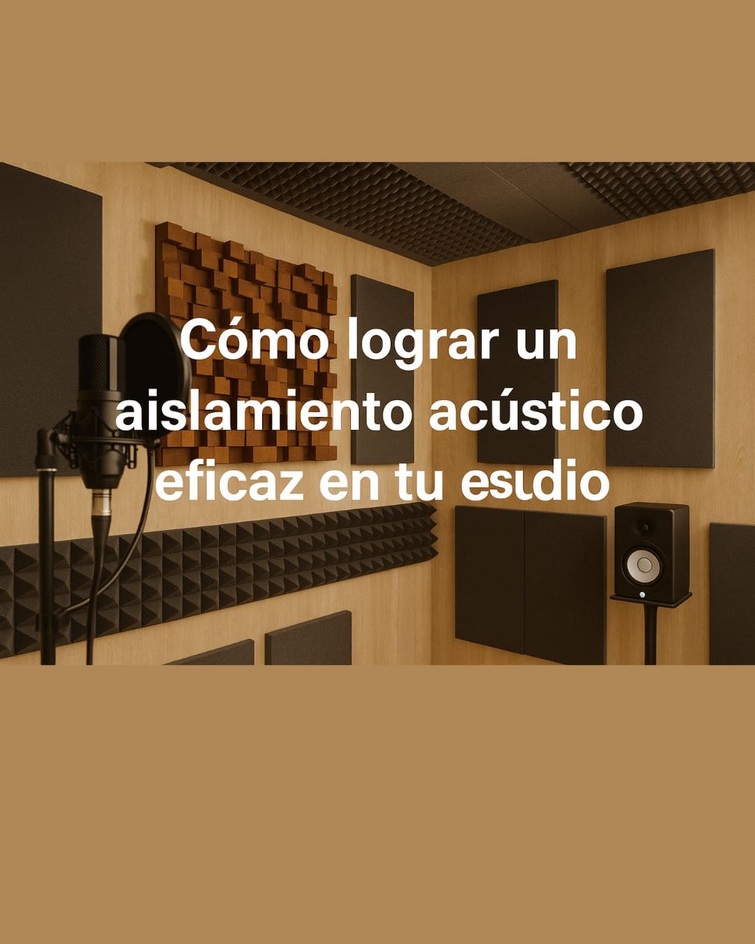 Como logra un aislamiento acustico en un estudio de grabacion Como logra un aislamiento acustico en un estudio de grabacion