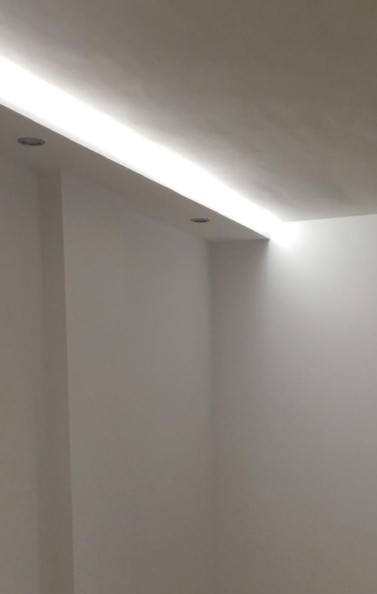 Luces led integradas en piezas especiales