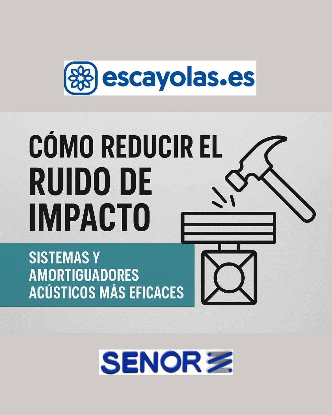 Como reducir el ruido de impacto sistemas de acusticos mas eficaces