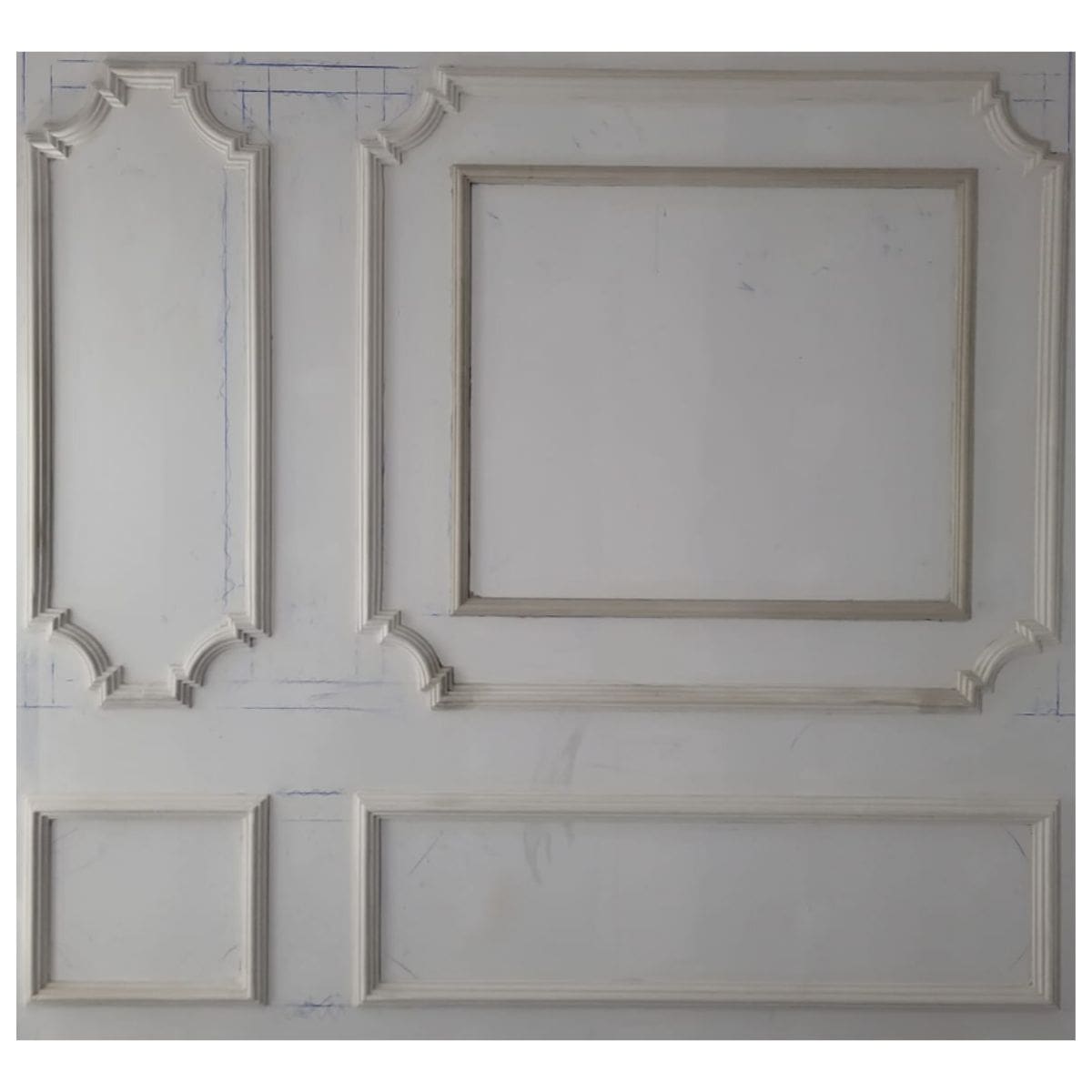 Ejemplo decoracion con baqueton de 2 caras