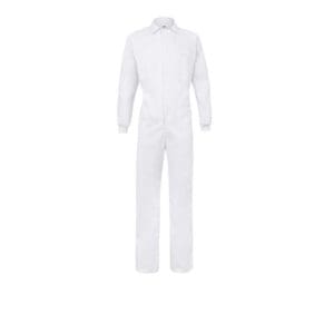 Mono de trabajo Velilla 214 en color blanco para pintores y escayolistas