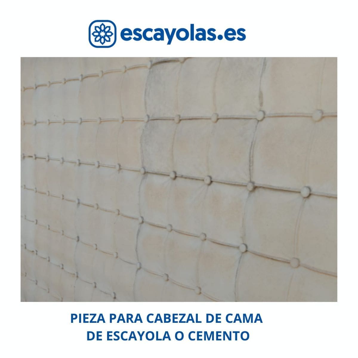 Pieza de relieve para cabezal puesta en exterior