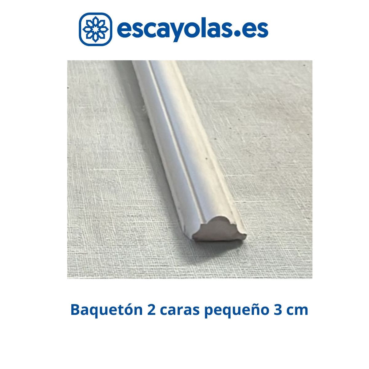 baqeuton de 2 caras pequeno 3 cm
