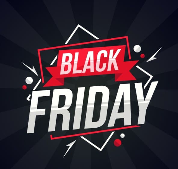 black friday imagen en rojo