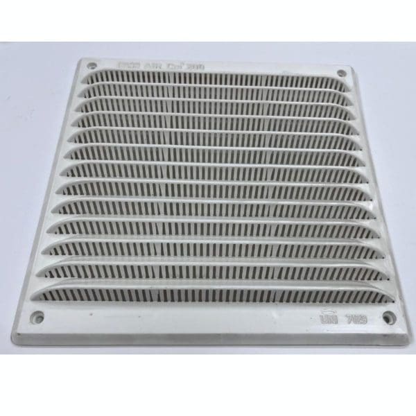 rejilla de ventilación cuadrada de plástico blanco