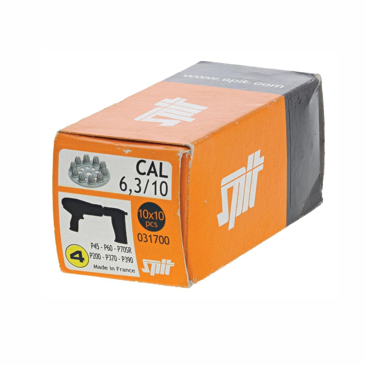 Caja de fulminantes 6,310 amarillos – 100 unidades