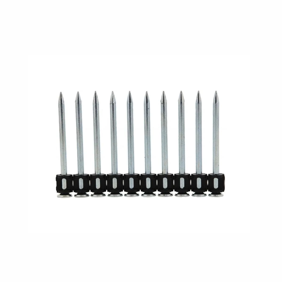 Clavos C9 25 en cinta para pistola de pólvora P370 – hormigón