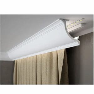 Cortinero LED decorativo QL027 de 2 metros para ocultar cortinas