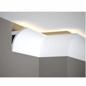 Cortinero QL011 con iluminación LED indirecta en techo