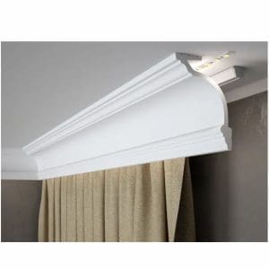 Cortinero Roma MD156 de gran formato para ocultar cortinas