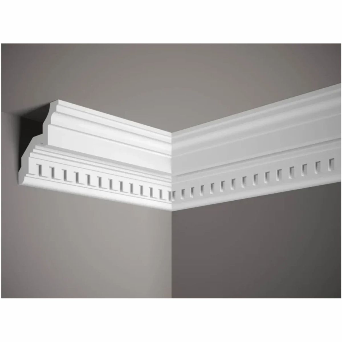 Moldura techo angular usada como cortinero oculto