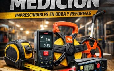 Top herramientas de medición imprescindibles en obra y reformas en 2026