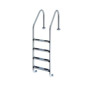 Escalera para piscina acero inoxidable AISI 304 de 3 y 4 peldaños