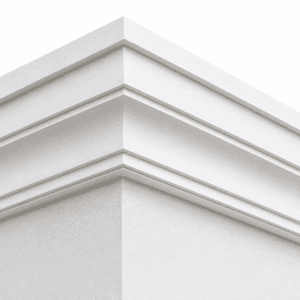 Moldura cornisa exterior Webertherm para fachada SATE