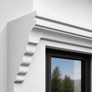 Moldura ventana exterior Webertherm para fachada SATE