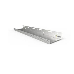 Perfil de arranque SATE aluminio 40 60 80 100 mm para aislamiento exterior fachada