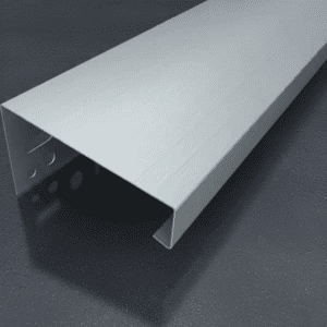 Perfil de coronación SATE aluminio 40 60 80 100 mm remate superior fachada