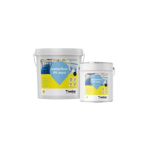 Weberfloor PX AQUA pintura epoxi pavimentos industriales garajes