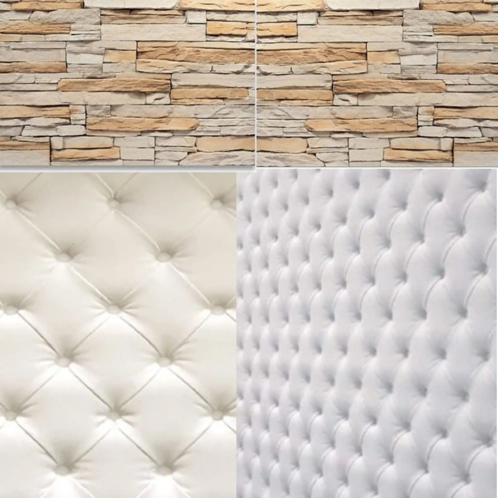 Ejemplo de relieve moderno sobre pared de yeso