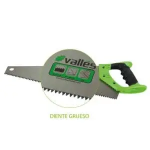 SERRUCHO DIENTE GRUESO VALLÉS