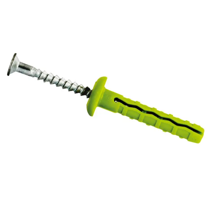 Taco rápido, taco de golpe verde 6 x 37mm VALLÉS
