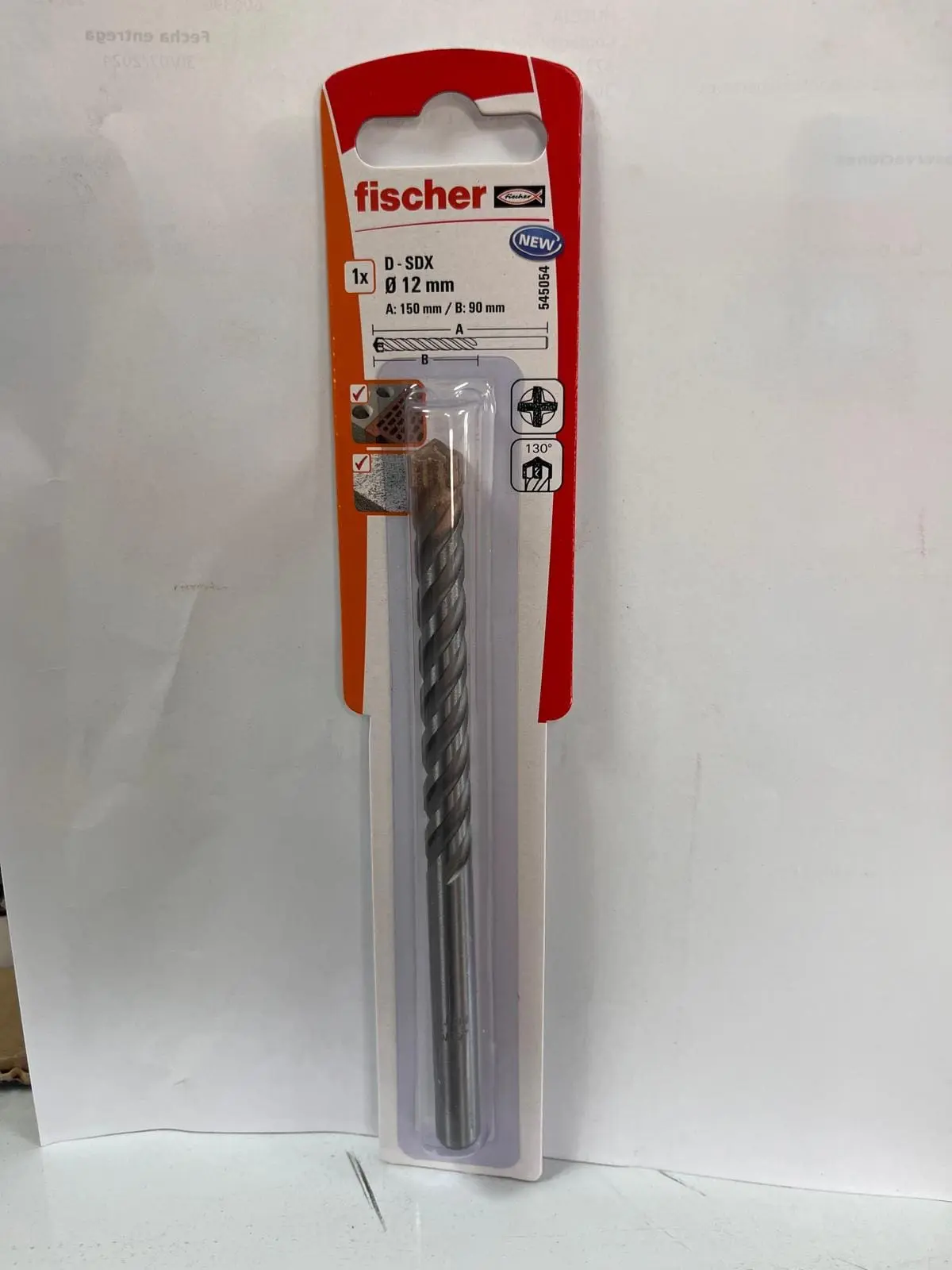 Broca pared D-SDX Quatrium FISCHER 12mm