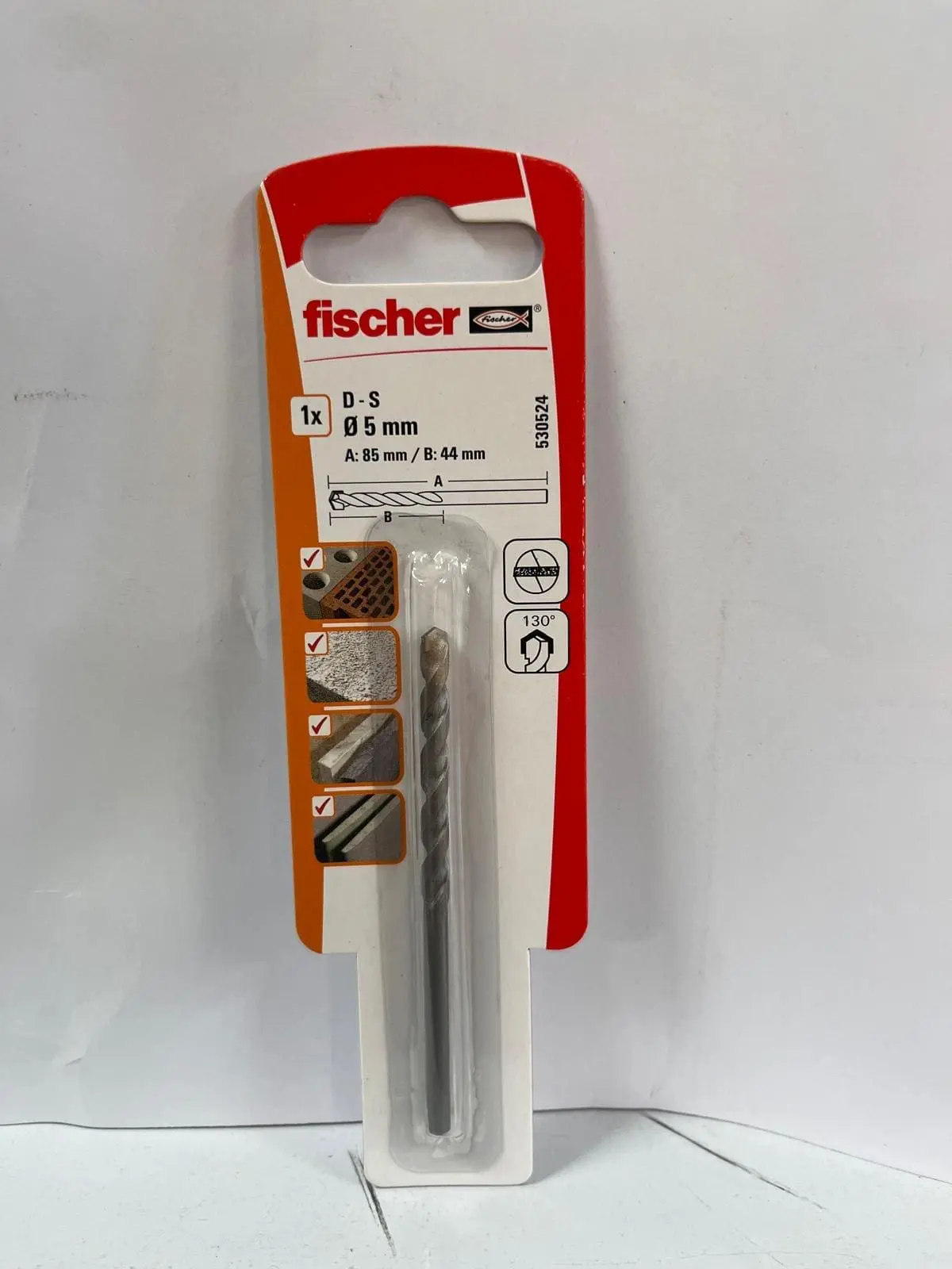 Broca 5mm pared D-SDX Quatrium FISCHER