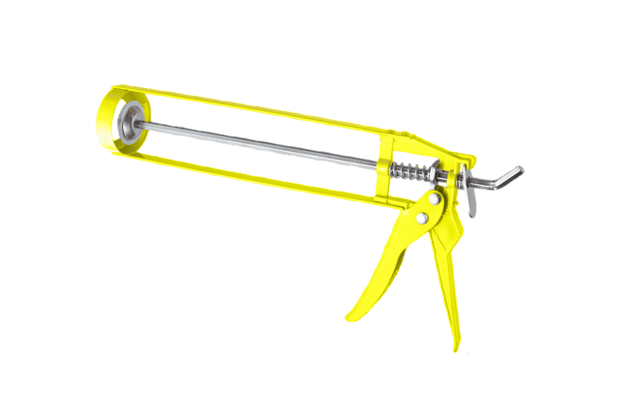Pistola silicona amarilla