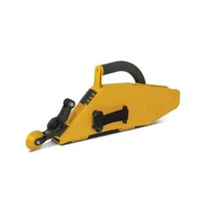 Encintadora tipo banjo TapeTech Muddog™ Premium para paneles de yeso, con mango ergonómico, flujo de lodo ajustable y capacidad aumentada en un diseño ligero y duradero.