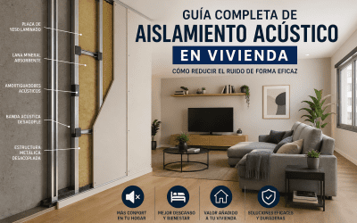 Guía completa de aislamiento acústico en vivienda
