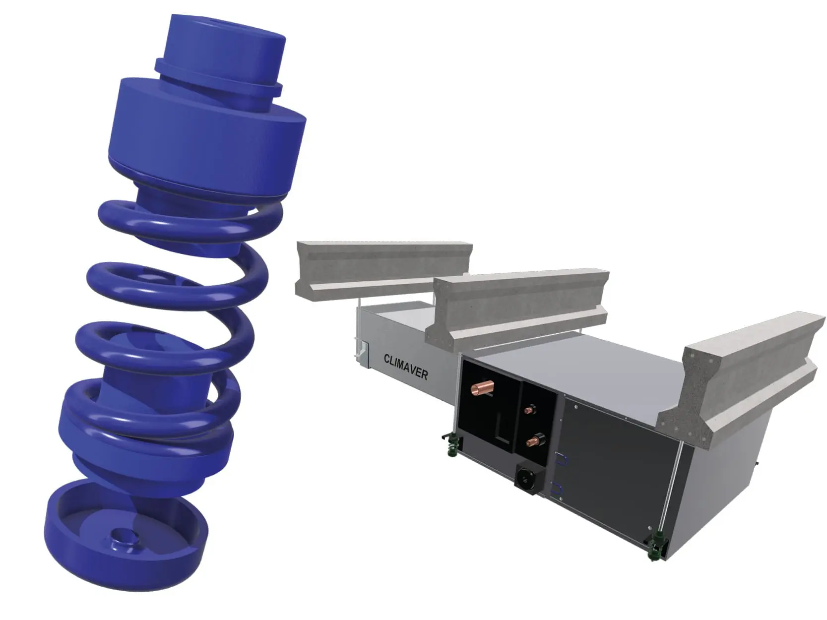 Silentblock TCM para aire acondicionado
