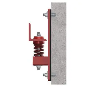 FTV Silentblock de anclaje para tuberías y guias de ascensor