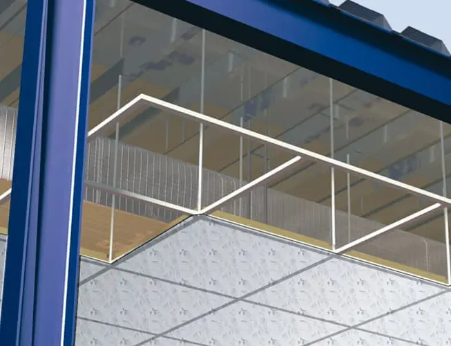 imagen estructura falso techo