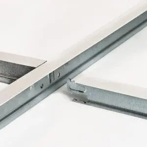 Perfil secundario 1200 THU T24 en blanco