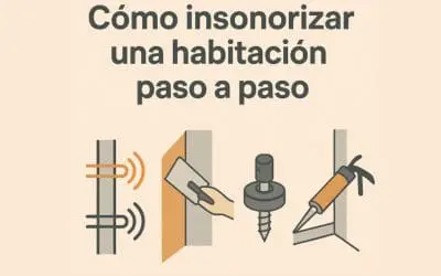 Cómo insonorizar una habitación paso a paso (guía completa y soluciones reales)