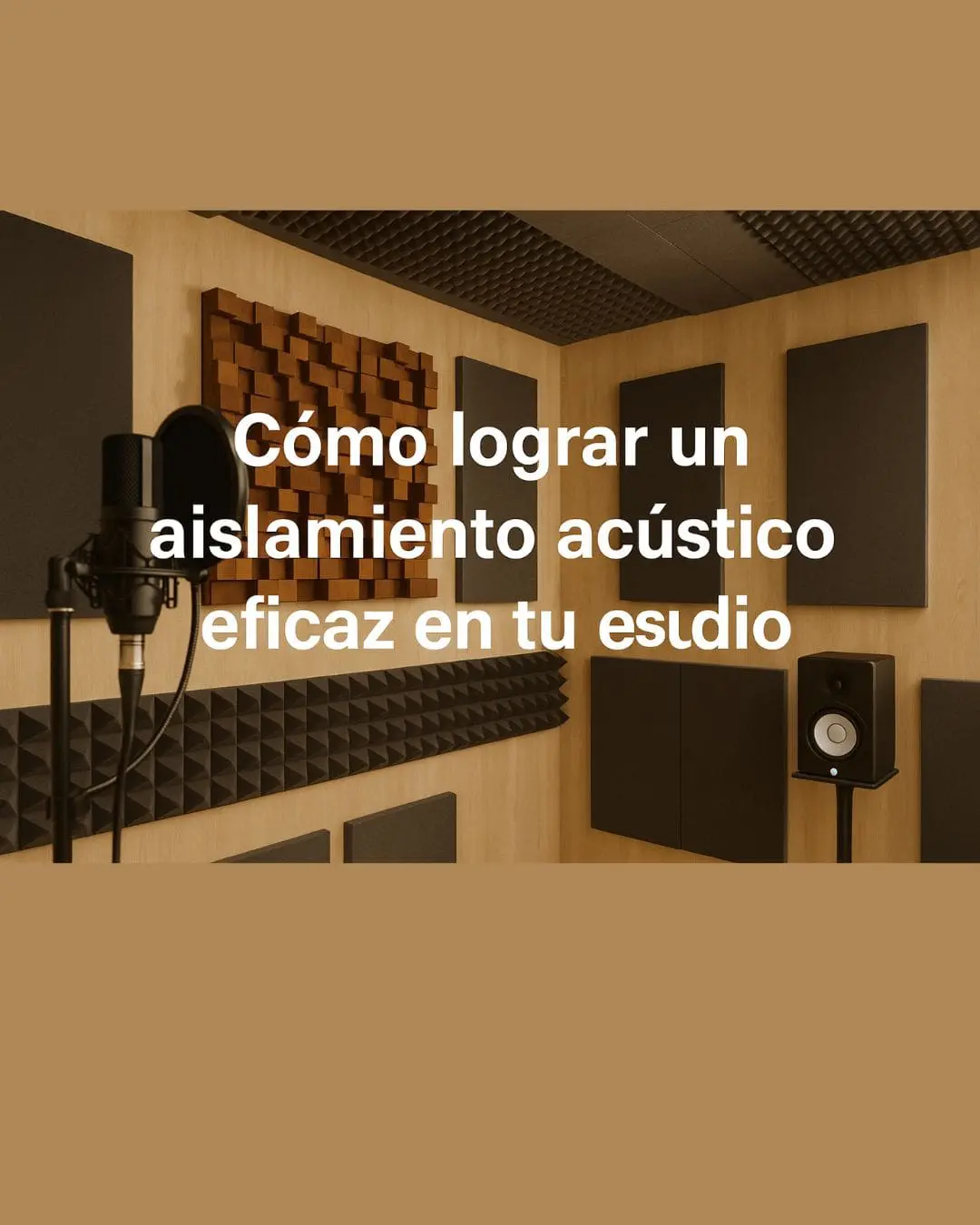 Como logra un aislamiento acustico en un estudio de grabacion Como logra un aislamiento acustico en un estudio de grabacion