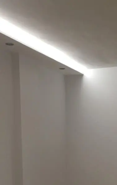 Luces led integradas en piezas especiales