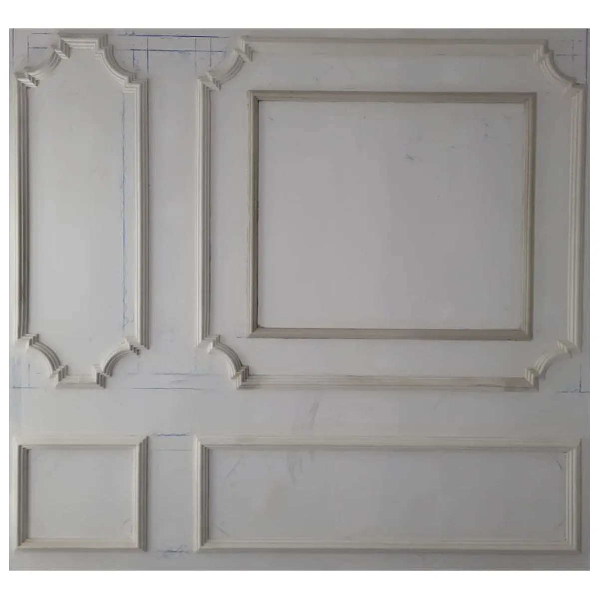 Ejemplo decoracion con baqueton de 2 caras