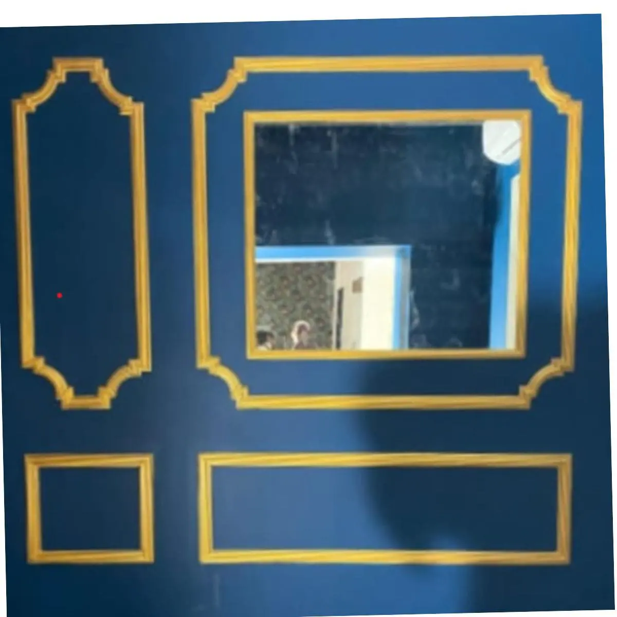 Ejemplo pintado de baqueton de 2 caras