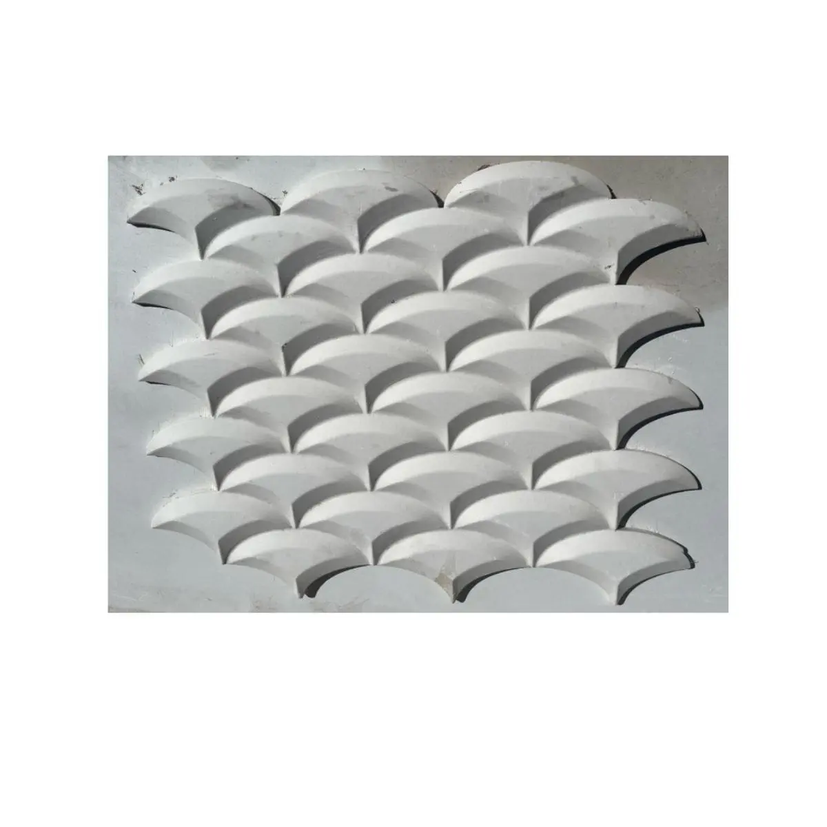 PORTADA PIEZA ESCAYOLA EFECTO ESCAMAS PARA PARED