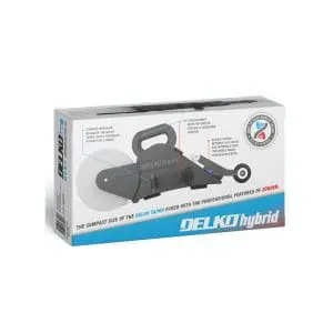 Caja original de la herramienta DELKO HYBRID para envío seguro y almacenamiento