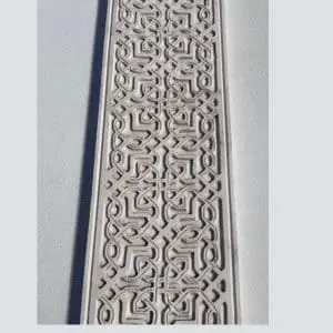 Friso decorativo arabe modelo zellij marroqui