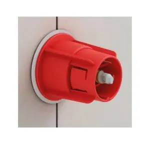 Rosca autoextraíble CLIP-LEVEL instalada en placa de cartón yeso PYL