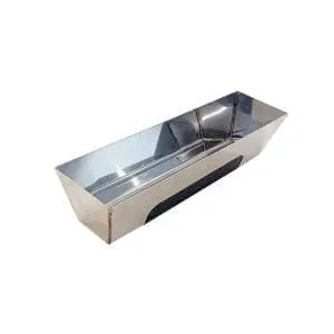 Batea inox con base antideslizante para encintado drywall