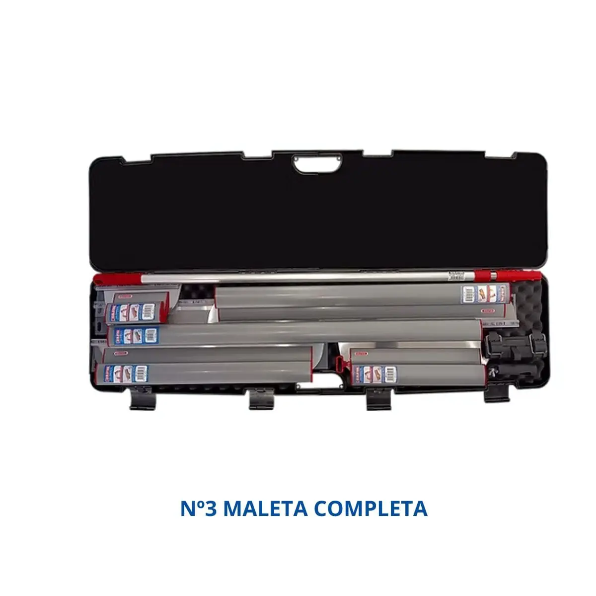 MALETA COMPLETA Pack Liso Perfecto con espátulas, mango telescópico y maleta de transporte